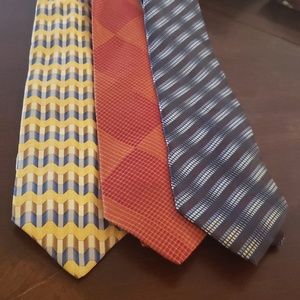 100% Silk Alfani Ties